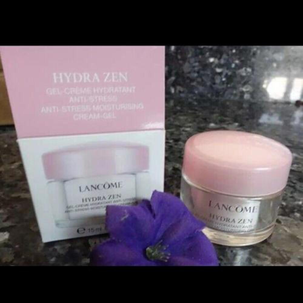 LANCOME hydra zen gel creme hydratant anti‎ stress cream gel new in box 0.5oz